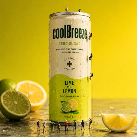 coolBreeze Lime with Lemon Zero Sugar