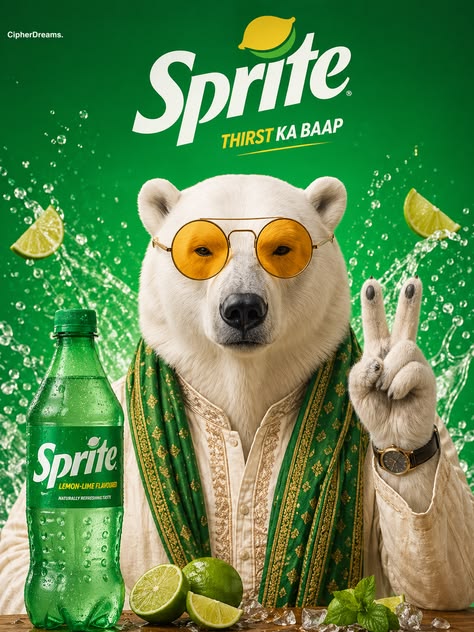 Sprite × Polar Bear