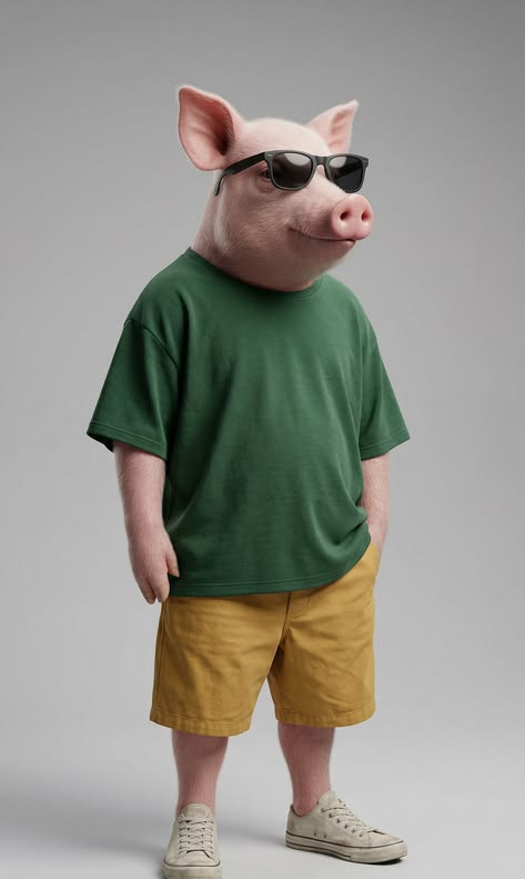 Pig Boy — Surreal Character Study