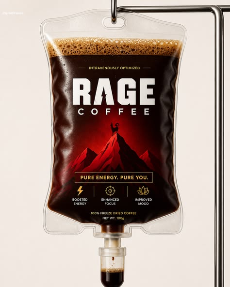 Rage Coffee — Pure Energy. Pure You.