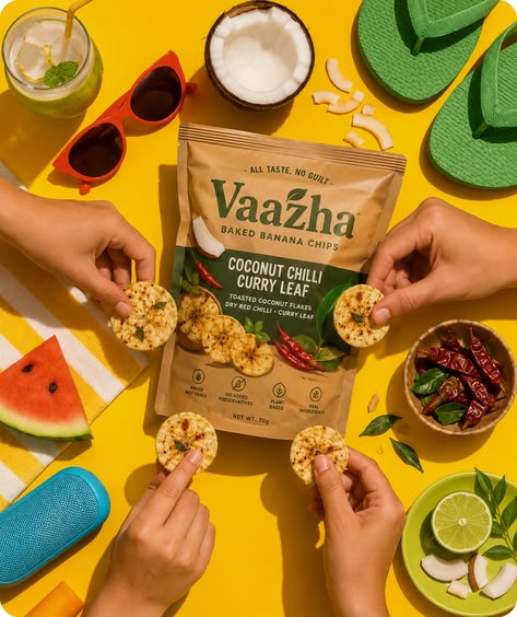 Vaazha Coconut Chilli Curry Leaf Banana Chips