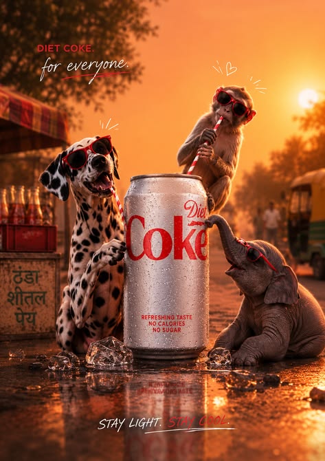 Diet Coke — For Everyone, Stay Light