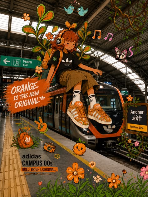 Adidas Campus 00s — Orange Is The New Original